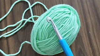 The secret of a stylish crochet pattern in just 2 rows! crochet stitch