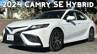 2024 Toyota Camry SE Hybrid Review -- Buy The '24 or Wait for the New One?