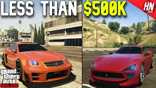 Top 10 Best Cars For Under $500K In GTA Online (2022)