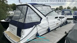 1998 Bayliner 2855 Ciera Sunbridge - £36,500