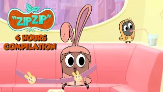 Let's go to Bunnyland! | Zip Zip | 4 hours COMPILATION - Season 2 | Cartoon for kids