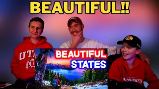 Graham Family Reacts To Top 10 MOST BEAUTIFUL STATES In America