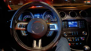 2019 MUSTANG GT POV NIGHT DRIVE