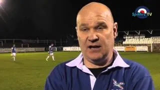 Richard Hill post match interview vs Bromley FC 080414
