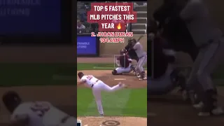 Top 5 FASTEST pitches of 2023🔥