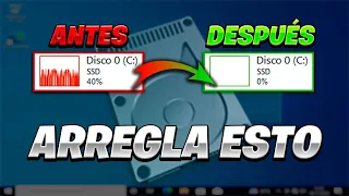 SOLUCIONA el Alto uso de Disco en Windows!!! Mayor rendimiento!