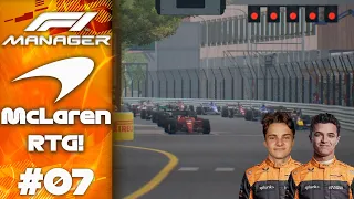 CAN WE GET A MONACO MIRACLE? F1 Manager 22 McLaren Career Mode S1 R7 Monaco GP!