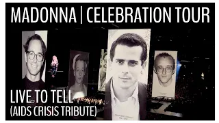 MADONNA | CELEBRATION TOUR | Live To Tell (AIDS Memorial Tribute) O2 Arena London 17th October 2023