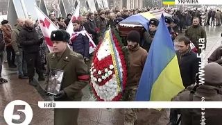 Прощання з грузинським "кіборгом" Тамазом Сухіашвілі