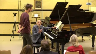 Dmitri Bashkirov teaches Dominic Chamot Brahms Piano Sonata C Major, Op.1,