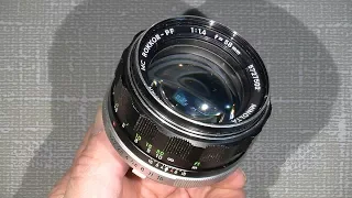 How to re-grease focus helicoid's in Minolta MC Rokkor-PF 1:1.4 f=58mm