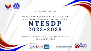 Grand Launching of the National Technical Education and Skills Development Plan 2023-2028 08/25/2023