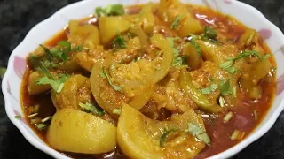 Masala Tinde ki Sabzi | Delhi Style Tinde Recipe.