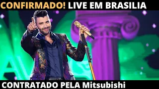 Gusttavo Lima e Luiz Bacci juntos em live da Mitsubishi em Brasília