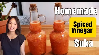 How To Make Filipino Vinegar Dipping Sauce Recipe/Spiced Vinegar/Sukang sawsawan all around