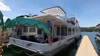 2005 Sunstar 17 x 84 WB Custom Houseboat For Sale on Norris Lake TN - SOLD!