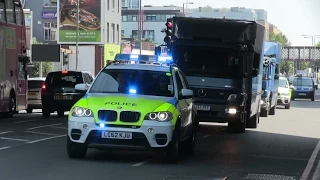 [4 BMW's ARV's  ]Money Transfer Bank of England - City Of London Police