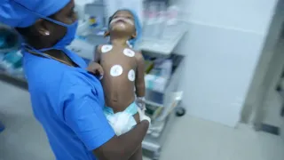 Baby waking up from General  Anesthesia After Surgery