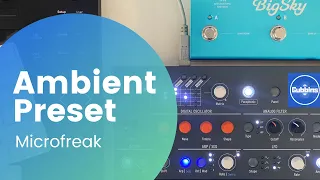 Making an Ambient Preset with Microfreak