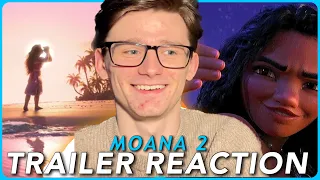 Moana 2 - Official Teaser Trailer || Reaction / Thoughts!!