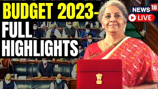 Budget 2023 LIVE | Nirmala Sitharaman Budget Speech 2023 | Budget 2023 Highlights | News18 LIVE
