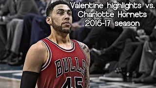 Denzel Valentine 11 pts, 5 reb & 2 ast @ Hornets (NBA RS 2016/2017) - 13.03.2017 (Bulls Feed)