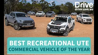 2019 Best Recreational Ute | Raptor v Wildtrak v Colorado v X350d v Triton v HiLux v Amarok