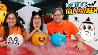 Quem fizer a melhor abóbora de Halloween ganha! 🎃👻 Família Maria Clara e JP