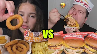 FEMALE VS MALE mukbangers