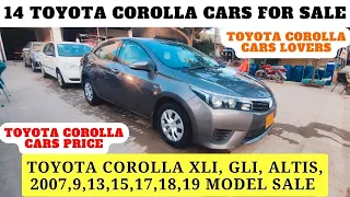 14 Toyota Corolla Cars For Sale🔥Toyota Corolla Cars Price in Pakistan🔥Car For Sale🔥Car Market