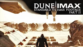 DUNE IMAX Footage PART 2 | Standard VS. IMAX Comparison Side by Side