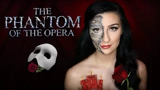 Phantom of the Opera Makeup Tutorial | Valentine's 2018 | Madalyn Cline