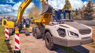 Bau Simulator #15: Neue Maschinen im Einsatz | Liebherr Pack | CONSTRUCTION SIMULATOR Gold Edition