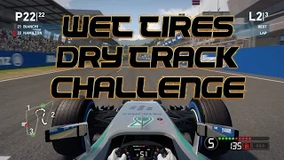 wet tires dry track challenge w/ live comm