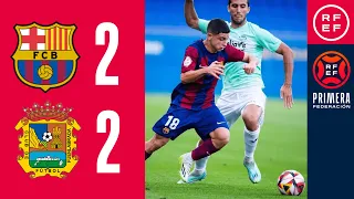 Resumen #PrimeraFederación | FC Barcelona Atlètic 2-2 CF Fuenlabrada | Jornada 4, Grupo 1