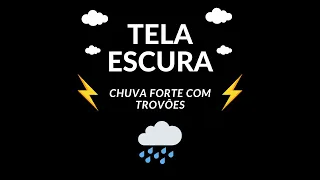 RELAXE OUVINDO ALGUMAS HORAS DE CHUVA CAINDO - TELA PRETA