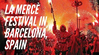 La Mercè Festival in Barcelona, Spain