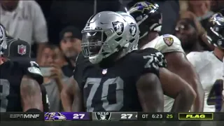 CRAZY ENDING Raiders vs Ravens Monday Night Football