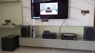 Dolby Atmos System Installation in Bed Room.