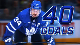 It's 40 for #34! Every Auston Matthews goal