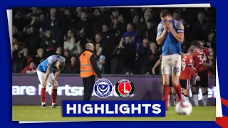 Highlights | Pompey 1-3 Charlton Athletic