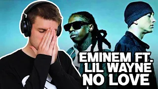 Rapper Reacts to EMINEM X LIL WAYNE! | NO LOVE (THE REACTION YOU'VE BEEN ASKING FOR!)