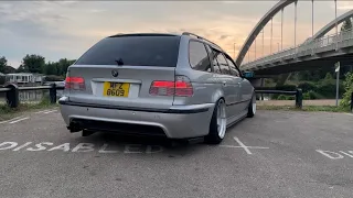 Static E39 Touring BMW 530d (short cinematic movie) *stance car edition* @whoismrkibble