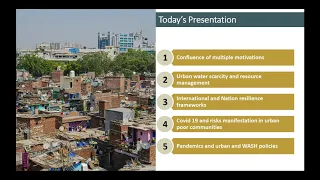 Urban Poor Communities and COVID-19 – Inclusive Policies and Practice for Improved Urban Resilience