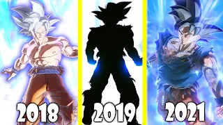 The Evolution of Ultra Instinct Transformations - Dragon Ball Xenoverse 2 Mods