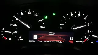 2021 BMW X3 30i S Drive 0-130mph acceleration test