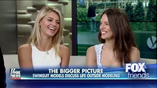 Emily DiDonato & Kelly Rohrbach -  Meet the stars of ‘SI Swimsuit 2016’ - Fox & Friends