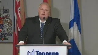 Toronto Mayor Rob Ford back in work after rehab