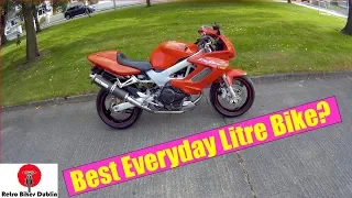 2002 honda vtr 1000 review - honda vtr 1000 firestorm 2000 yellow review & start up (MotoVlog)