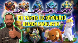 HİLESİZ HURDASIZ EN KOLAY KÖY MAXLAMA TEKNİĞİ ! (PİŞMAN OLMAZSINIZ) CLASH OF CLANS